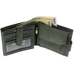 Leather Wallet Grey Scala 6