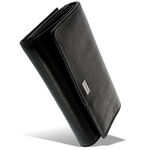 Portofel elegant dama piele La Scala negru