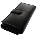Portofel elegant dama piele La Scala negru 4
