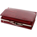 Leather Women's Wallet Nicole Burgundy 3