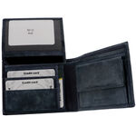 Men's Blue Leather wallet Giultieri 3