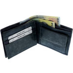 Men's Blue Leather wallet Giultieri 4