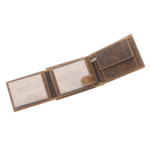 Hunter Wallet – Brown Genuine Leather, Handmade 5