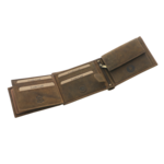 Portofel Mountain Bike din piele naturală maro RFID – Portofel bărbați personalizabil 7