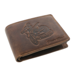 Men's motocross leather wallet 2