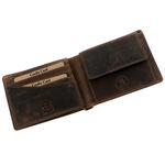 Men's motocross leather wallet 3