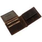 Men's motocross leather wallet 4