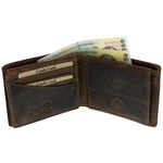 Men's motocross leather wallet 5