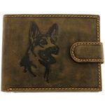 Wolfhound RFID Leather Wallet