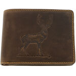 Leather Wallet with Raindeer