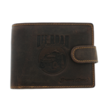 Off Road car brown leather wallet 1