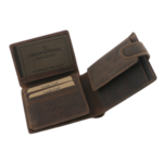Off Road car brown leather wallet 2