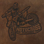 Portofel piele maro: Motocross 9