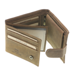 Brown Leather Wallet – Born to be Wild Motorcycle Design 7