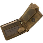 Brown leather wallet Off Road 4