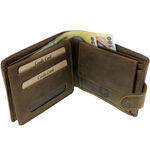 Pike brown leather wallet 2