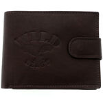 Wild Beast dark brown leather wallet