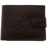 Wild Beast dark brown leather wallet 1