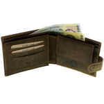 RFID german shepherd natural leather wallet 5