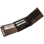 2 Colored Brown Leather Wallet 4