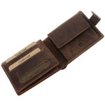 Pike brown natural leather wallet 2