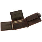 Pike brown natural leather wallet 4