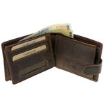 Pike brown natural leather wallet 6