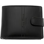 Luxury Fekete Bőrpénztárca 1