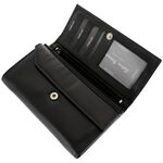 Sylvia black women's wallet 3