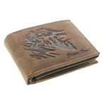 Portofel Schior piele naturală maro 2