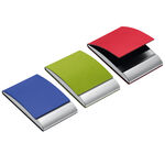 Coloured business card holder