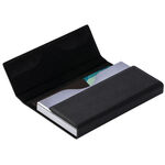 Black Square Business Card Holder 2