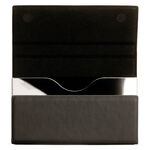 Black Square Business Card Holder 3