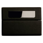 Black Square Business Card Holder 4