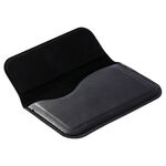 Black Business Card Holder Rounded 2