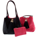 Black-Pink Women's Purse 2