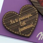 Praline with picture and message you are beautiful 5