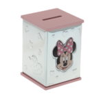 Minnie Mouse silver piggy bank 11cm