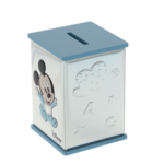 Pusculita cu argint Baby Mickey Mouse albastru 4