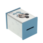 Pusculita cu argint Baby Mickey Mouse albastru 6