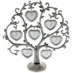 Tree photo frame with 7 hearts
