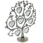 Tree photo frame with 7 hearts 2