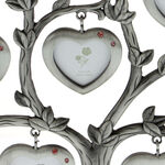 Tree photo frame with 7 hearts 4