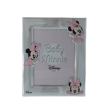 Baby Minnie Mouse ezüstözött képkeret 25cm 2