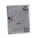 Rama foto argintata Baby Minnie Mouse 25cm