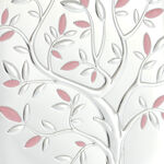 Silver plated photo frame pink tree of life 25cm 6