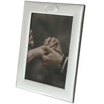 Silver wedding photo frame 25cm 3