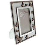Silver Plated Photo Frame Stylish Butterflies