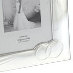Silver plated photo frame wedding rings 26cm 5