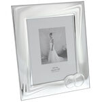 Silver photo frame wedding rings 33cm 2
